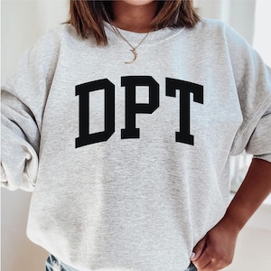 DPT-tröja, tröja för doktor i fysioterapi, DPT-examentröja, skjorta för sjukgymnastassistent, t-shirt för fysioterapi Ash