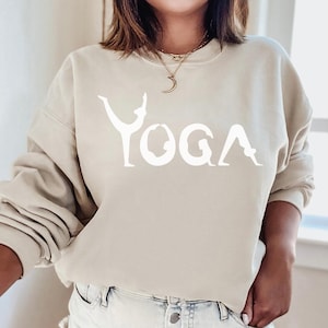 Yoga Sweatshirt, Yoga Shirt, Yoga Lover Shirt, Meditation Shirt, Gift For Yogi, yoga gifts, Meditation Shirt, Namaste Shirt