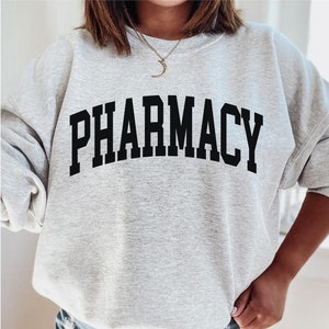 Pharmacy Crewneck Sweatshirt Gift for Pharmacy Tech, Pharmacist ...