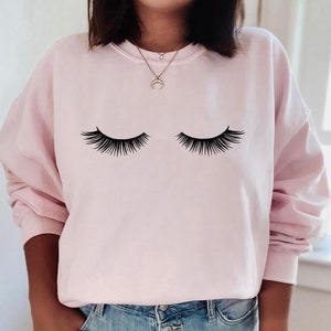 Lash Sweatshirt | Lash Artist Crewneck | Eyelash Technician Gift | Lash Tech Sweater | Beauty Salon Pullover