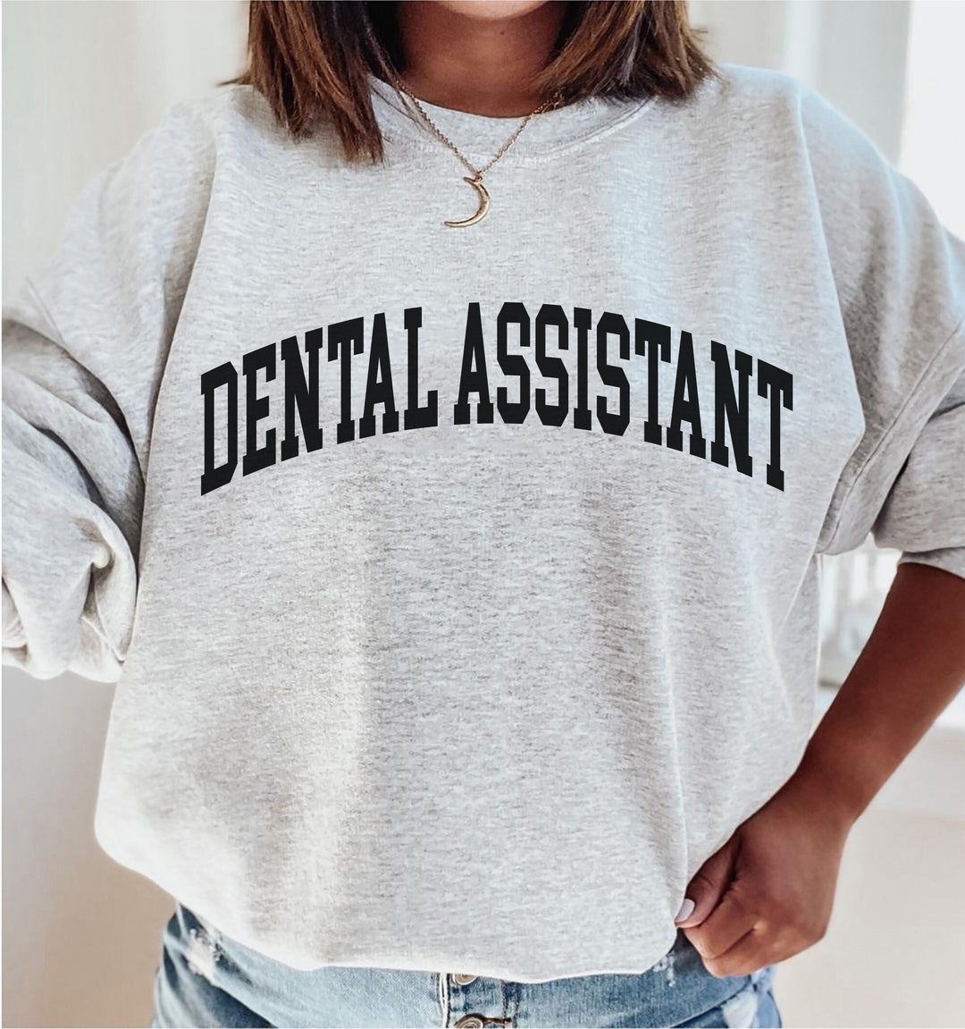 Dental Assistant Gift, Dental Sweater, Collegiate Dental Hygienist