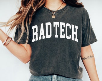 Rad tech Comfort kleuren Shirt, xray Technoloog Shirt Cadeau voor Radiograaf, Radiologie Grad Gift RT, X-ray geschenken Xray T-shirt