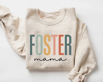 Girocollo mamma adottiva, felpa adottiva, regalo per la festa della mamma, mamma adottiva, camicia di adozione, felpa genitore adottivo, speranza adottiva