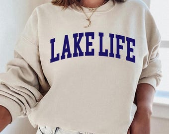 Sweat Lake Life : vêtements de cabine unisexes, cadeau pour les amoureux de la nature
