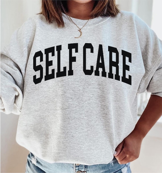 Self Care Sweatshirt, Yoga Sweatshirt, Trending Gift, Gift For Her