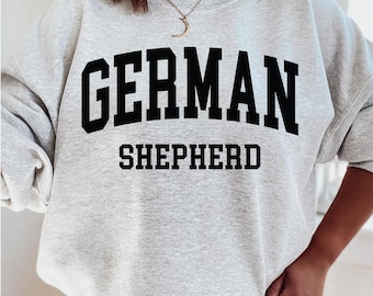 Sudadera con capucha de pastor alemán, regalo para mamá de pastor alemán, regalo para dueño de pastor alemán, camiseta para papá de perro, regalos de pastor alemán