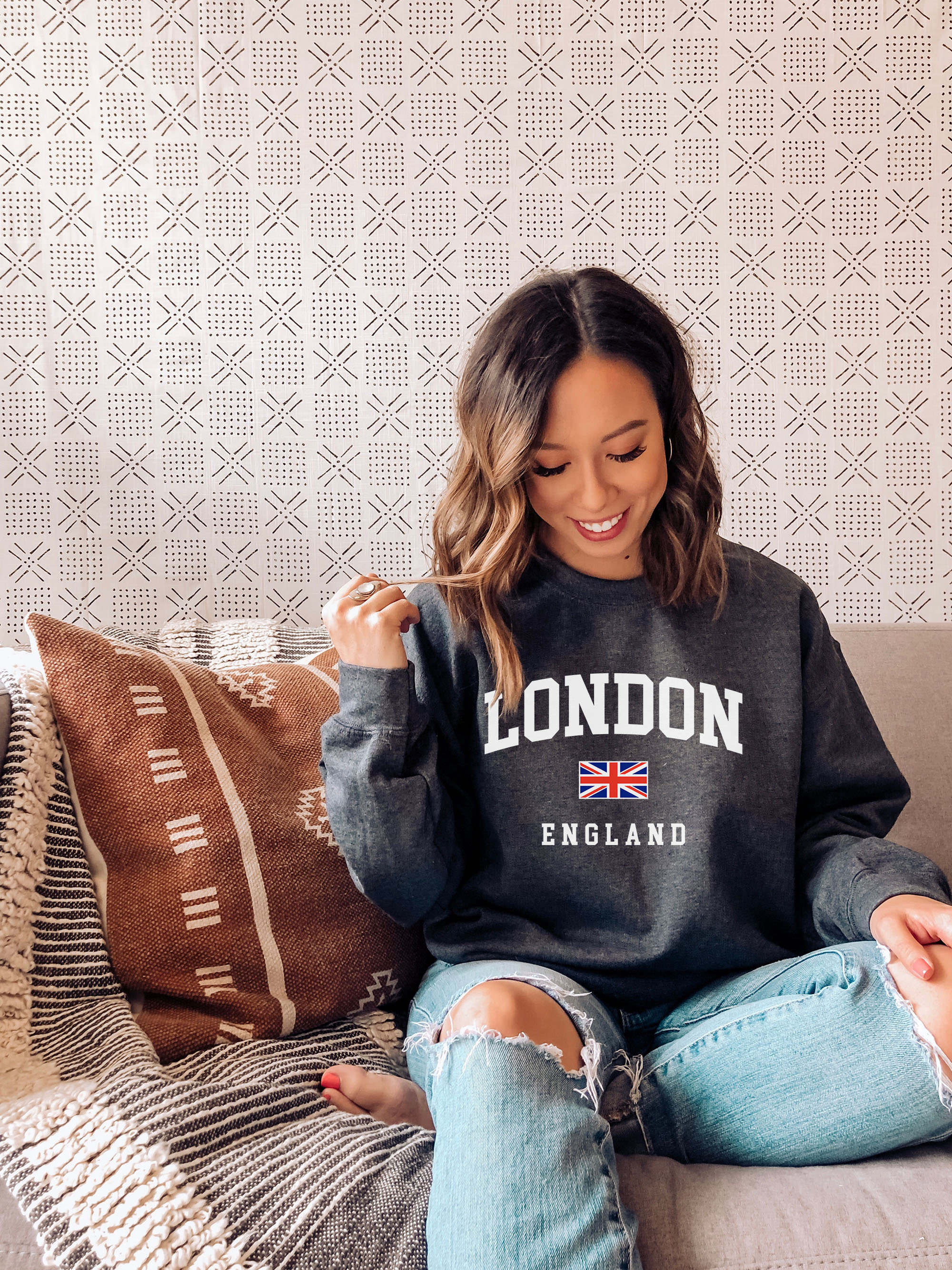 London Souvenir Sweatshirt Etsy