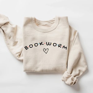 Sudadera de ratón de biblioteca, sudadera linda amante de los libros de maestros, sudadera de maestro de ESL, sudadera de lectura de maestro, camisa de maestro de grupo