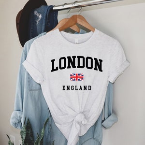 LONDON Shirt, London England Shirt, London UK Gift, Cute London sweatshirt, English Souvenirs, College Style Premium Unisex shirt