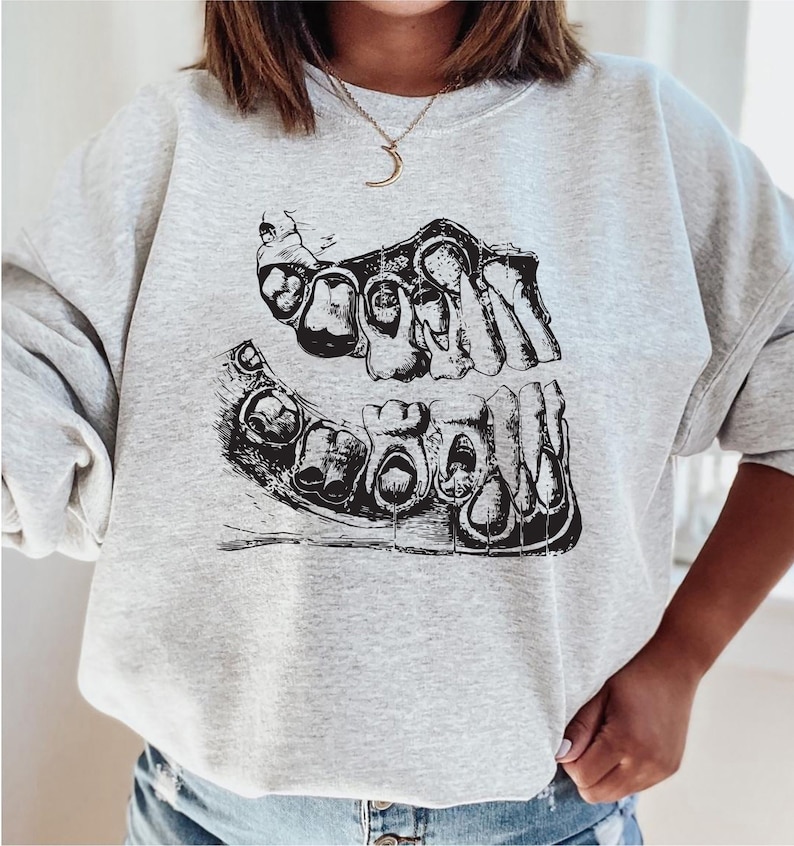 Dental Sweatshirt Dental Assistant Gifts Dental Hygiene Etsy