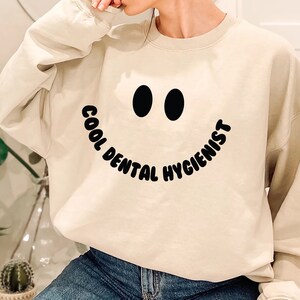 Coole Zahnarzthelferin, Zahnarzt Sweatshirt, Geschenk für Zahnarzt, Zahnarzthelferin, Zahnarzthelferin, Zahnarzthelferin, Zähne, Zahnschule