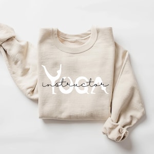 Yoga instructor Sweatshirt, Yoga Shirt, Yoga Lover Shirt, Meditation Shirt, Gift For Yogi, yoga gifts, Meditation Shirt, Namaste Shirt