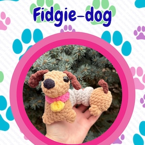 Mia the Fidgie-dog crochet pattern