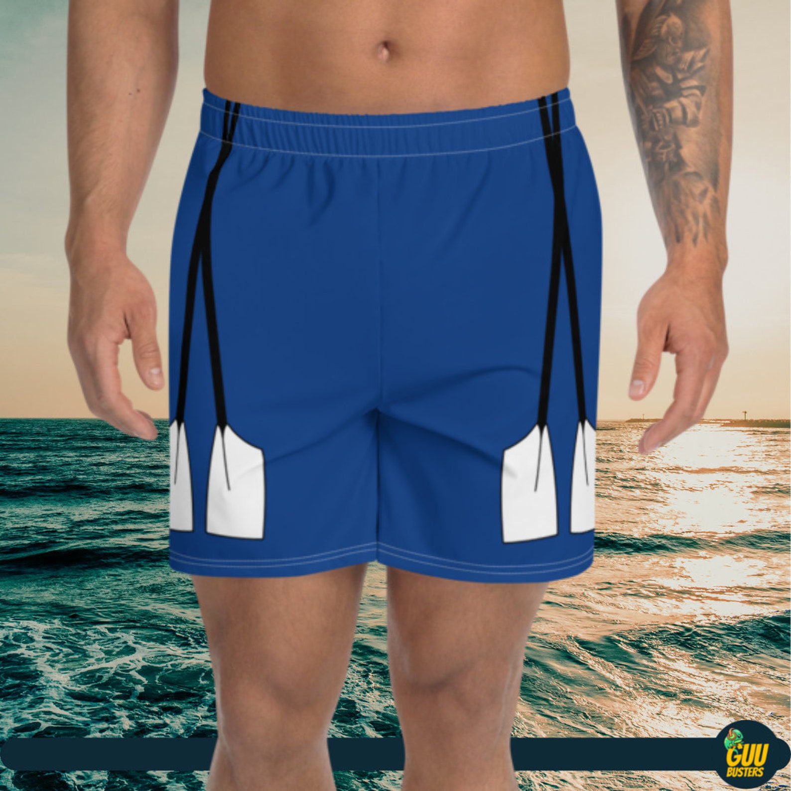 Coastal Rowing Men's Athletic Long Shorts Etsy