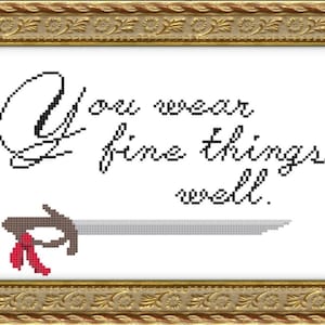 Fine Things Cross Stitch pattern - *PDF PATTERN ONLY*