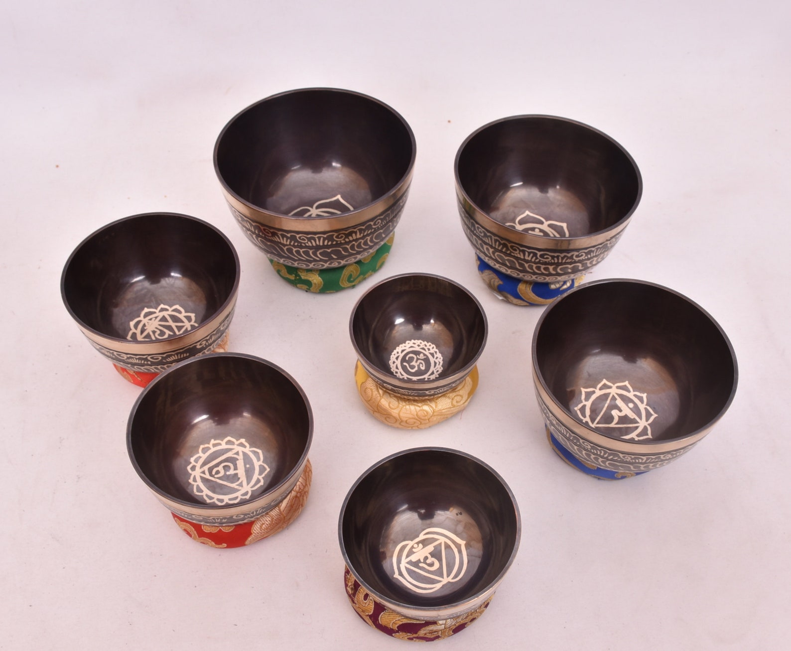 Singing Bowl Set of 7singing Bowl Setssinging Bowl Etsy UK
