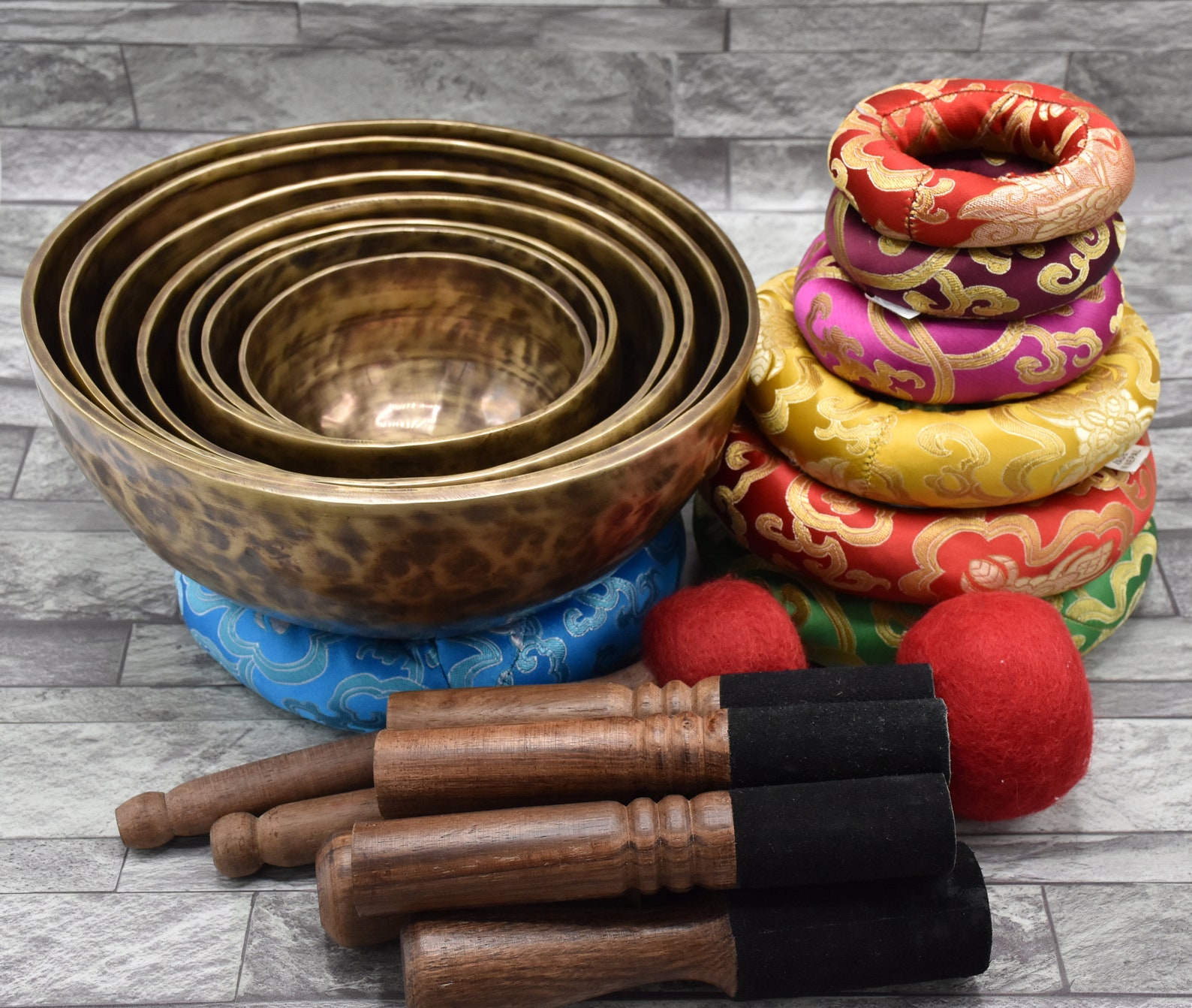 Singing Bowl Set of 7sound Healing Bowl Setsound Therapy Etsy