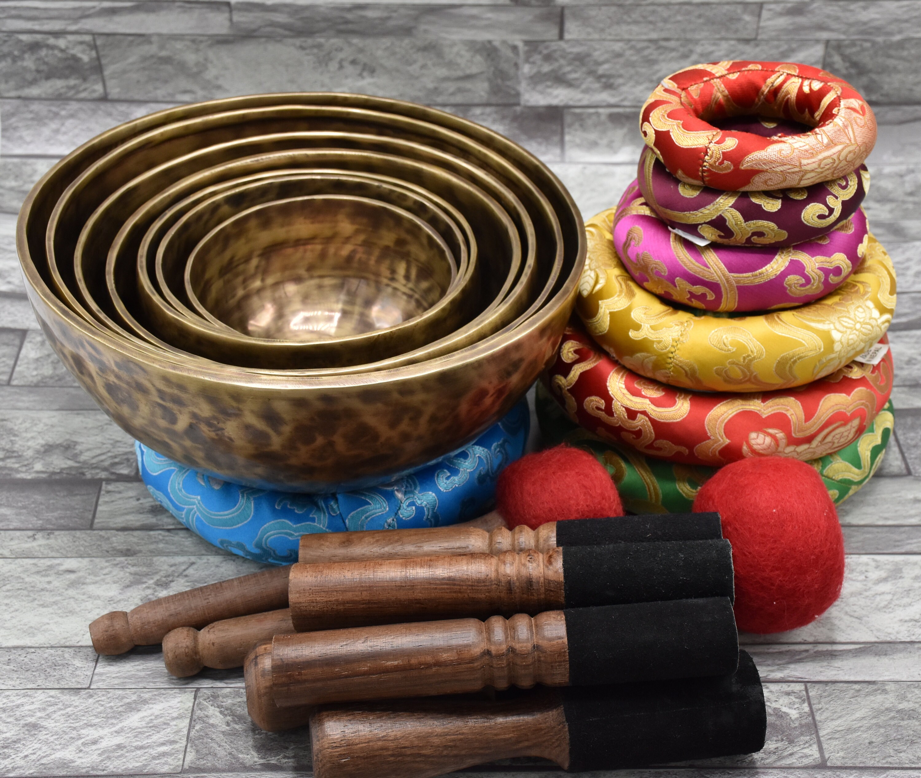 Singing Bowl Set of 7sound Healing Bowl Setsound Therapy Etsy