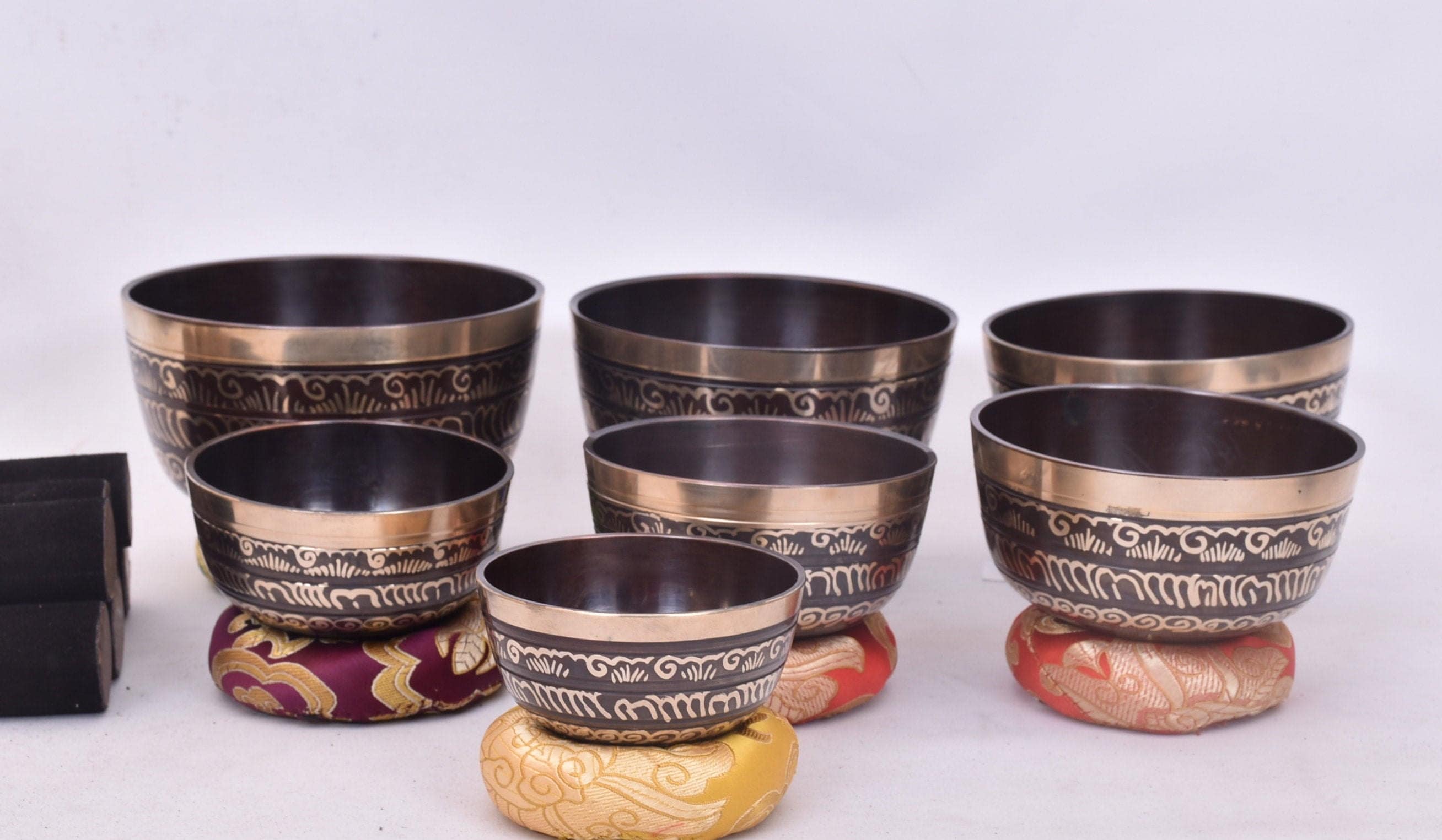 Singing Bowl Set of 7singing Bowl Setssinging Bowl Etsy UK