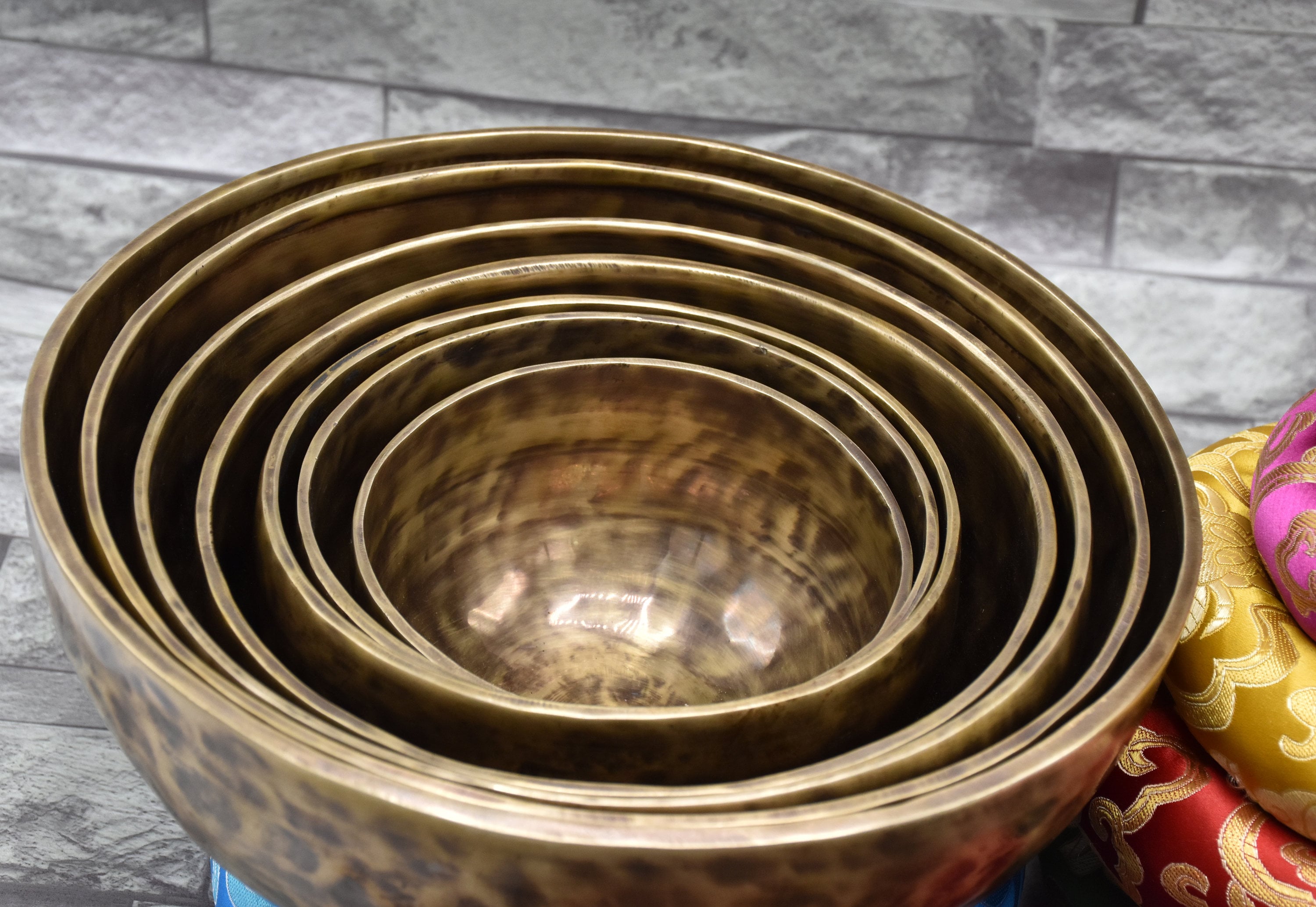 Singing Bowl Set of 7sound Healing Bowl Setsound Therapy Etsy