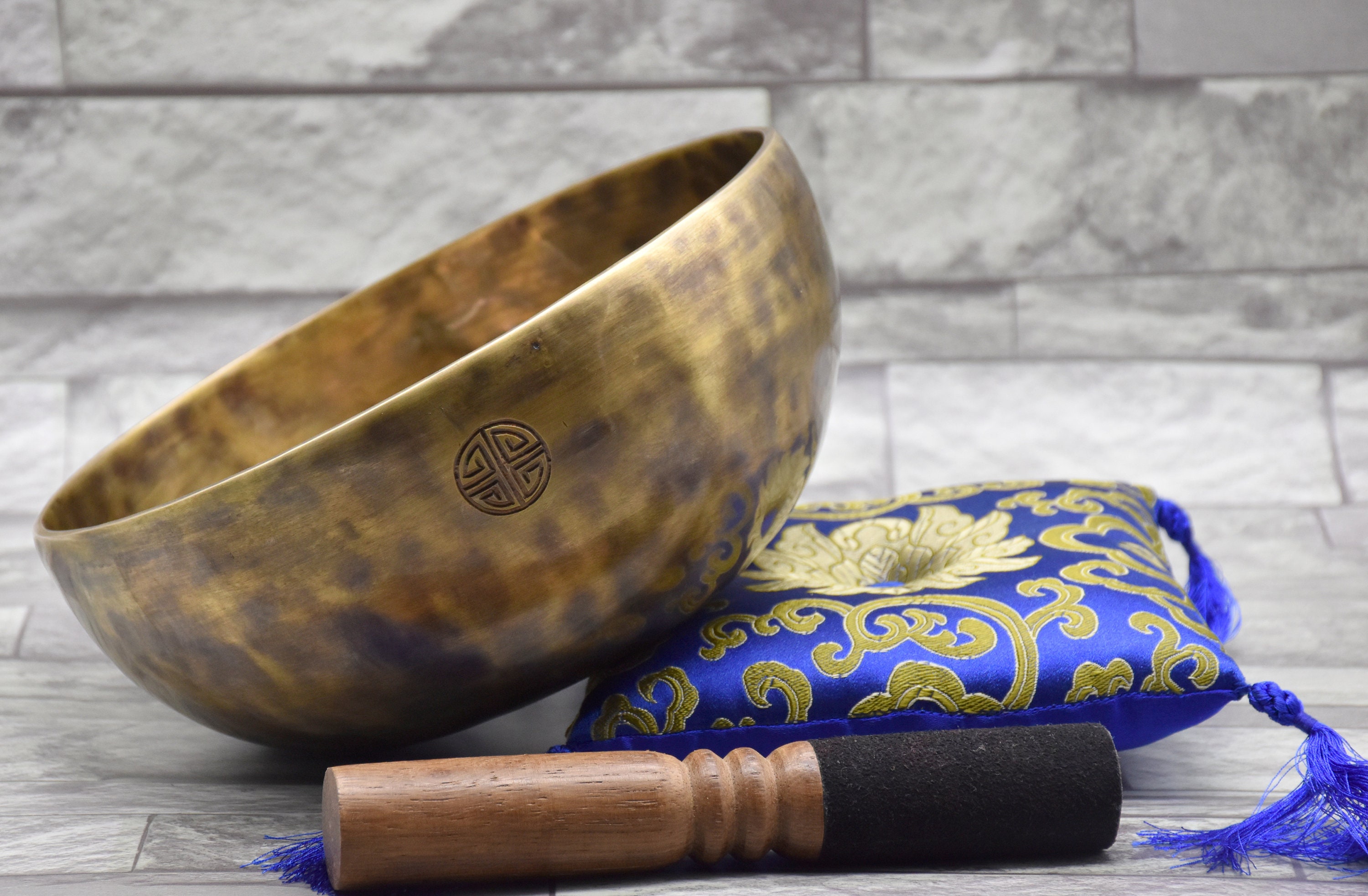 9 Inch Full Moon Bowldeep Resonate Sound Bowlrelaxation Etsy