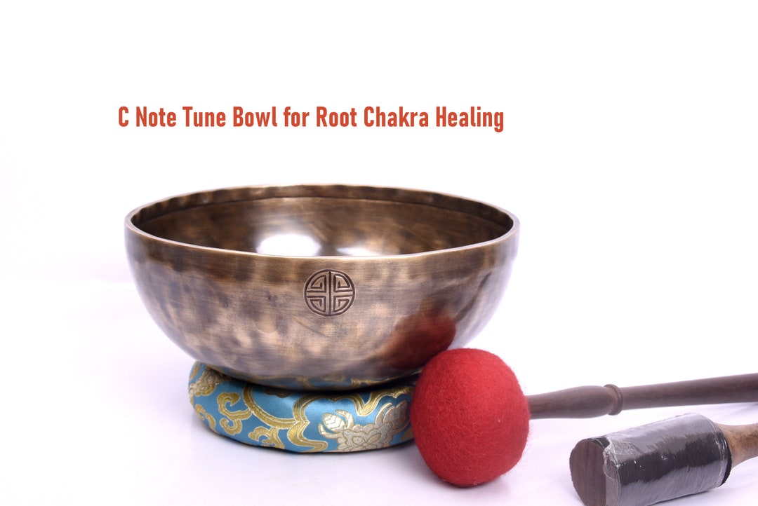 10 Root Chakra Healing Bowl C Note Tune Full Moon Bowlhandmade Full
