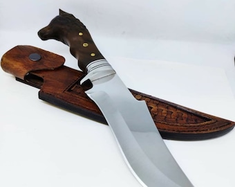 Handmade Hunting Knife: Personalized Engraved Tactical Knife