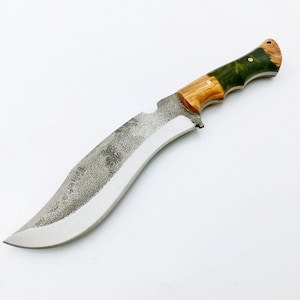 Hand Forged Knife Custom Hunting Knife Machete Knife Full Tang Knife Carbon Steel Knife Kukri Knife Custom Gifts For Hunters Camping Gifts