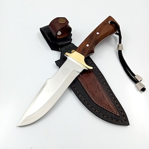 Handmade Mini Bowie Knife, Groomsmen Knife Set, Anniversary Gift, Gift For Him, Custom Engraved Knife, Personalized Camping Knife,Gift Knife