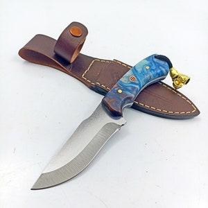 Full Tang Blade Hunting Knife Survival Kit Custom Gifts for Men Gift ...