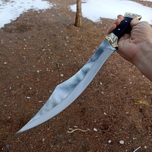 Handmade Hunting Knife Custom Survival Knives Camping Machete Knife Tactical Fixed Knife Wedding Cake Knife Groomsmen Knife Gift for Him