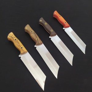 Handmade German Steel Tanto Knife, Custom Engraved Gift For Men , Camping Knife , Hunting Gift For Men , Christmas Gift , Personalized Knife
