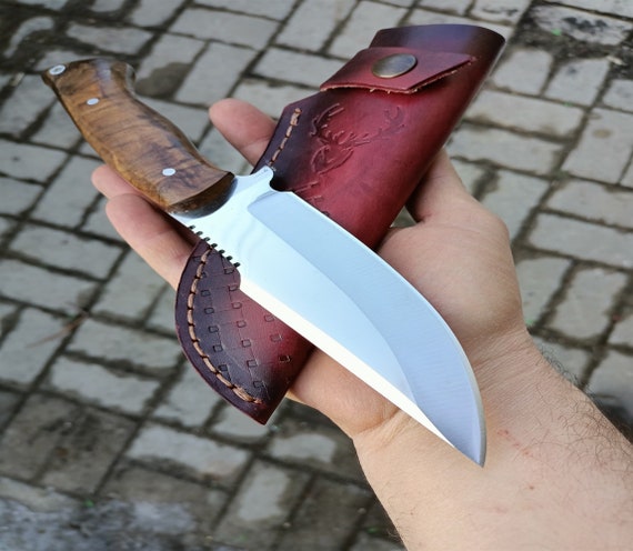 Handcrafted Hunting Knife , Custom Knife , 4116 Steel Knife With