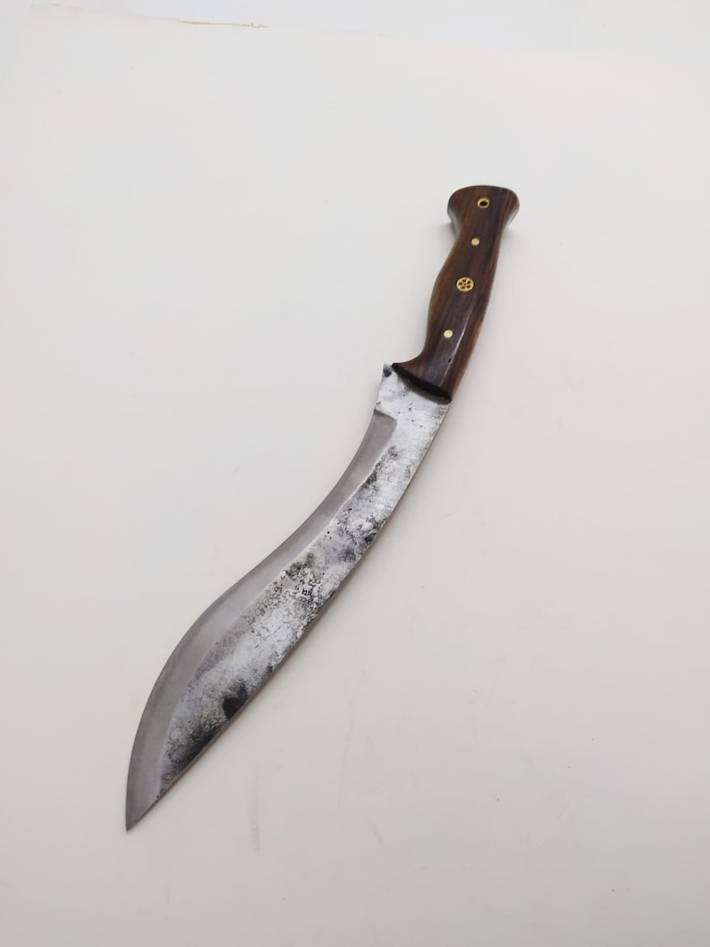 Kukri Knife Gurkha Issue Khukuri Nepal Fixed Blades Hunting Etsy