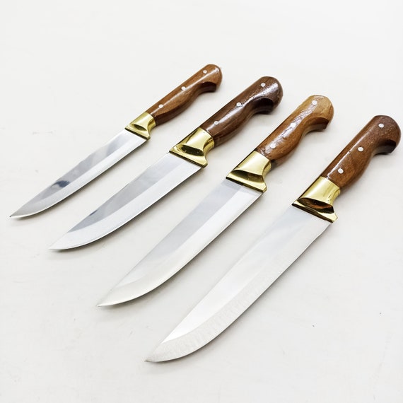 Handmade Kitchen Knife Set , Engraved Kitchen Knife Set , Personalized  Kitchen Knive , Butcher Knives Custom , Vegetable Knife , Chef Knives -   Israel