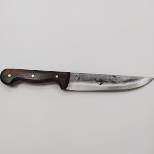 Forged Steel Kitchen Knife, Chef Knife, Butcher Knife, Meat Knife, Fixed Knife for Kitchen,Full Tang Blade, Extremelt Sharp Blade,