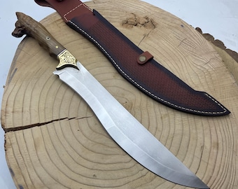 Leather Machete Sheath For 24-Inch Blades - Heavy Duty Protection Up To 2.5" Width