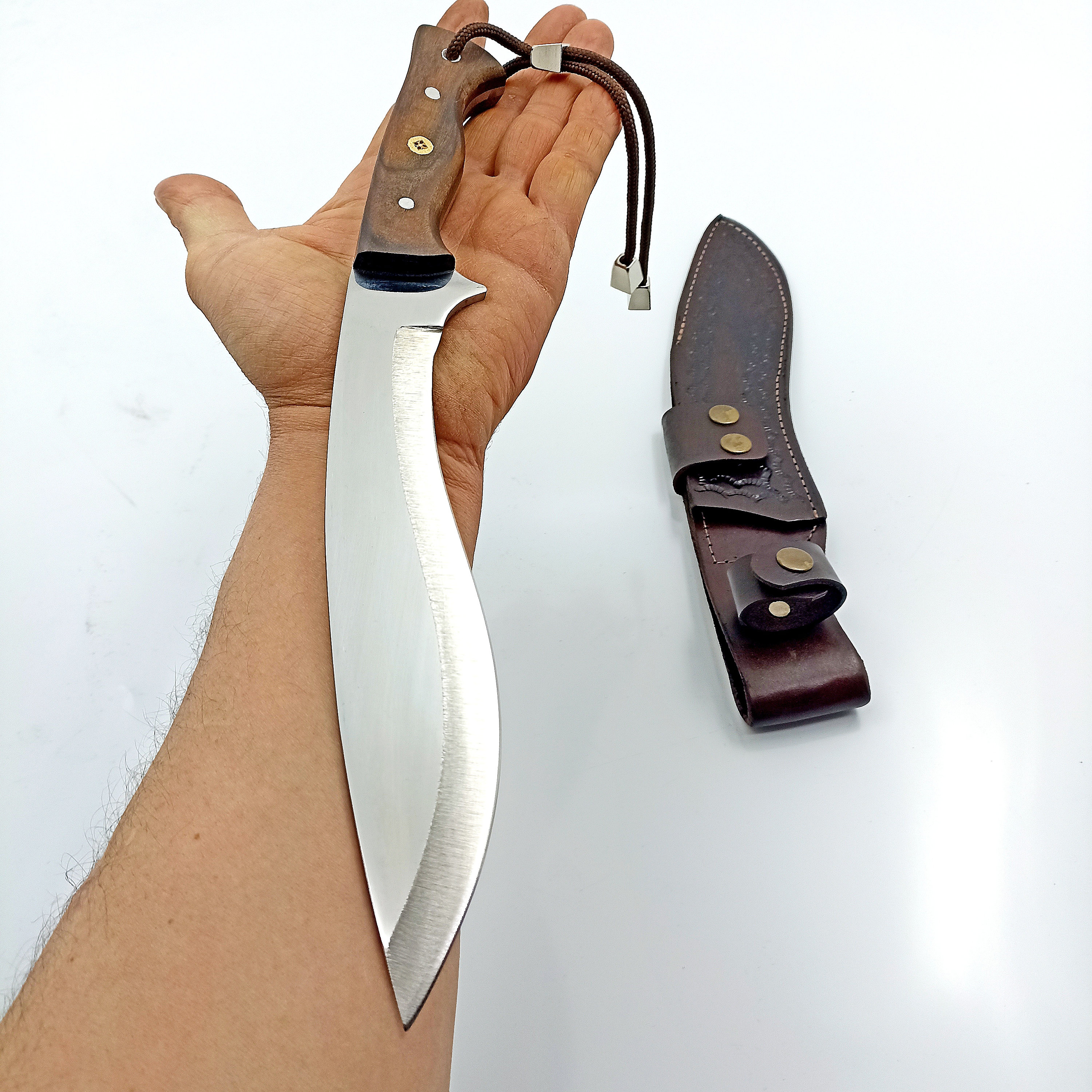 Handmade Stainless Steel Kukri Knife Gurkha Khukuri Full Etsy