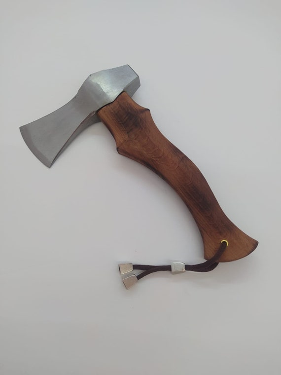 鍛造鋼製キャンプ用手斧：携帯用バイキングトマホーク斧 - Etsy 日本