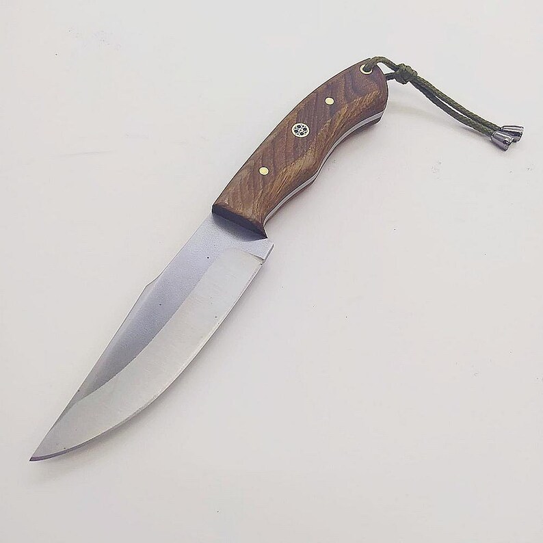 Personalized Hunting Knife With Leather Sheathgroomsmen Etsy