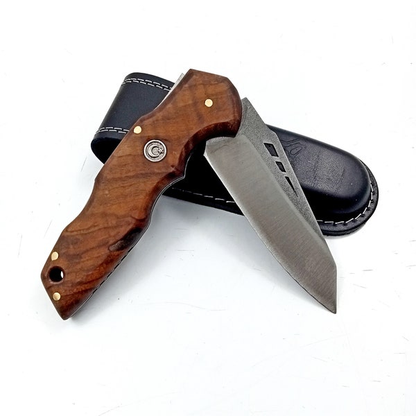 Custom Engraved Pocket Knife, Survival Knife, Handmade Folding Knife, Groomsmen Knives Set, Personalized Gifts For Men, Custom Gifts For Man