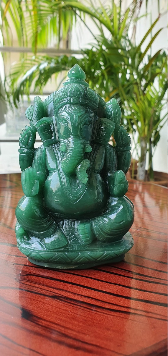 Crystal Carved Ganesha Crystal Carved Ganesha