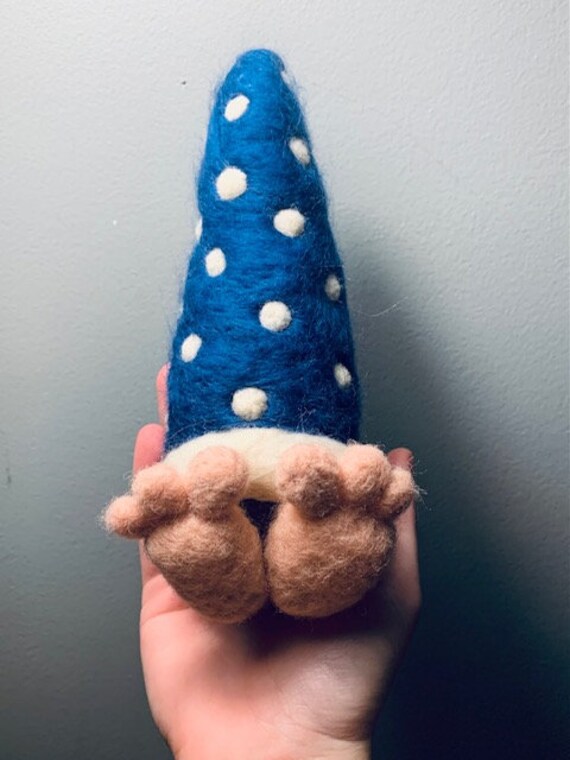 Needle Felted Foot Gonk Decoration Etsy