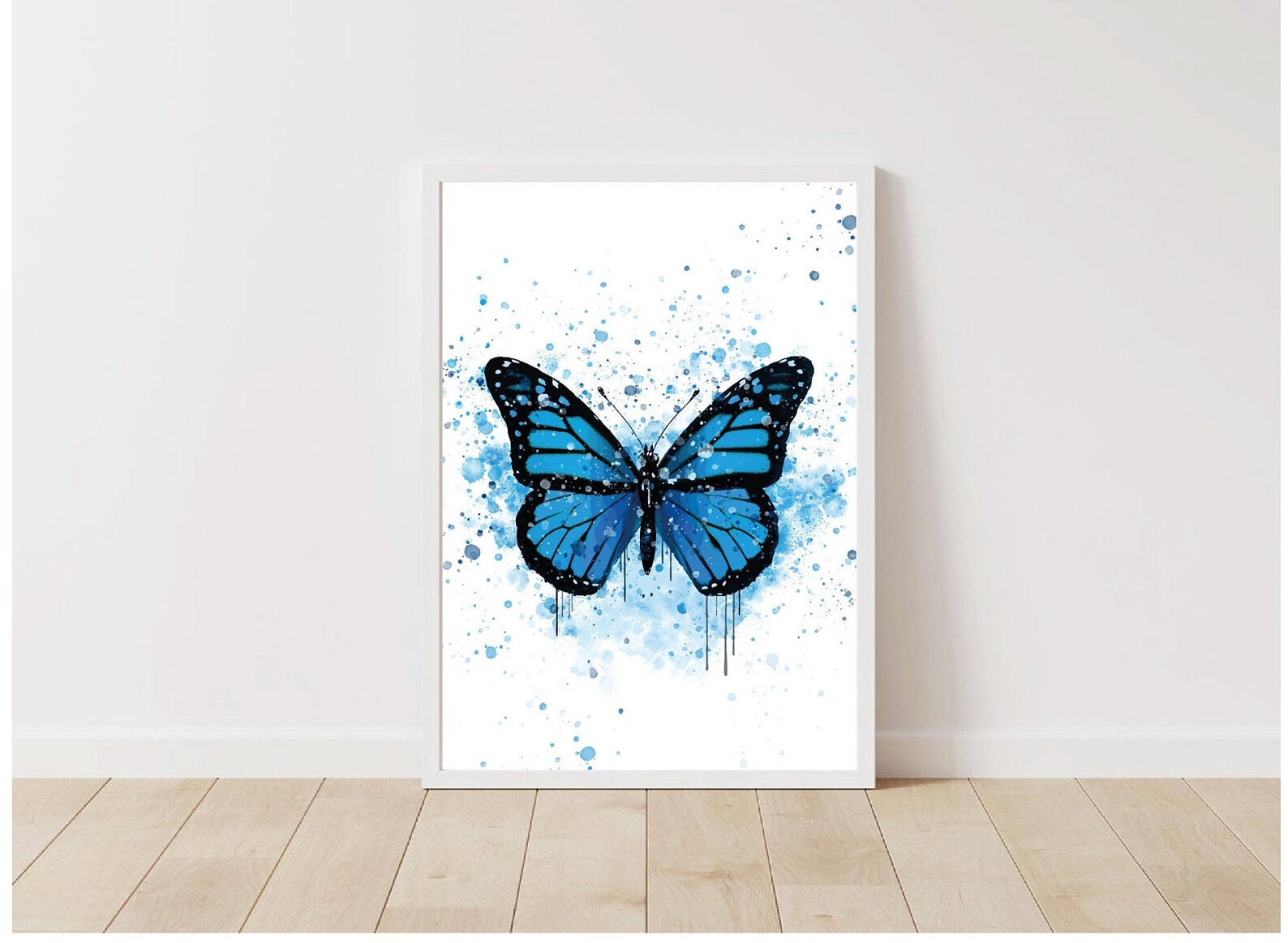 Butterfly wall print. Perfect for bedroom lounge nursery | Etsy