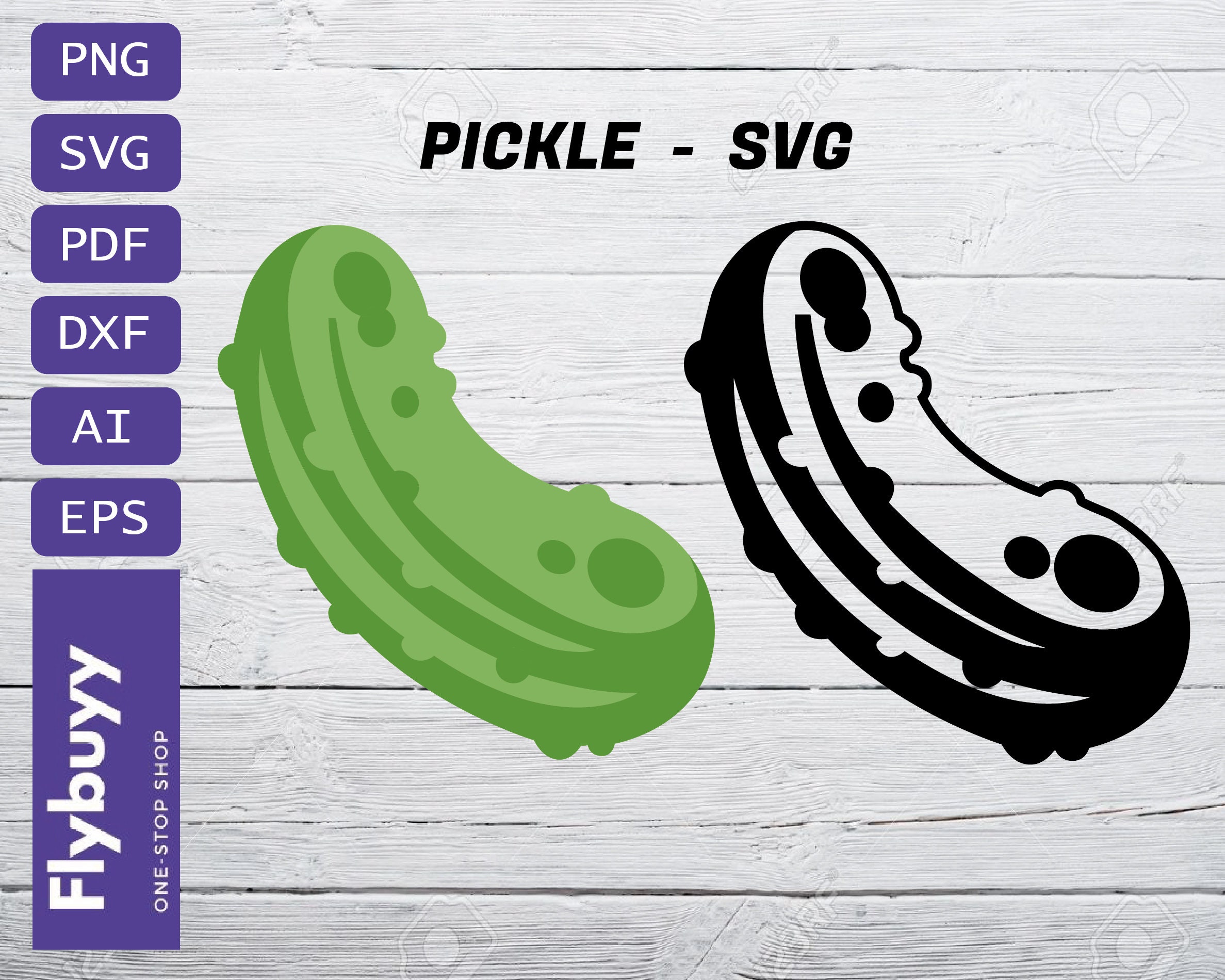 Pickle Svg Outline