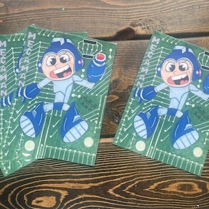 Mega man 5x7 Print