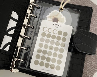 Pocket Planner Pocket | 2 Pocket Clear Card Holder Dashboard