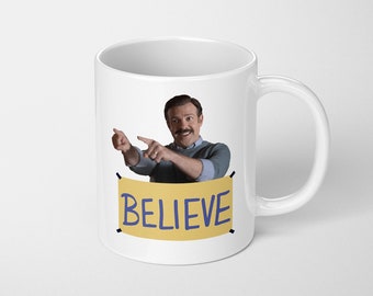 Ted Lasso Mug | Ted Lasso Gift | Ted Lasso Present | Jason Sudeikis | Richmond FC | Tv Show | Football Gift | FREE UK Shipping/Post