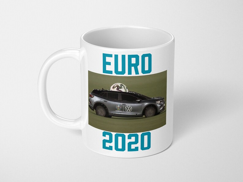 EURO 2020 MUG  Little Car  Euro 2020 England  Euro 2020 image 0
