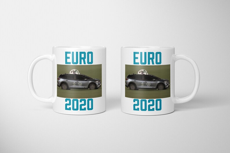 EURO 2020 MUG  Little Car  Euro 2020 England  Euro 2020 image 1